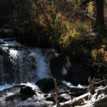 People lower copeland falls wild basin 12 x 18 9234