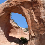 People window rock monument
